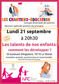 Réunion de lancement d&rsquo;un nouveau groupe d&rsquo;entraide